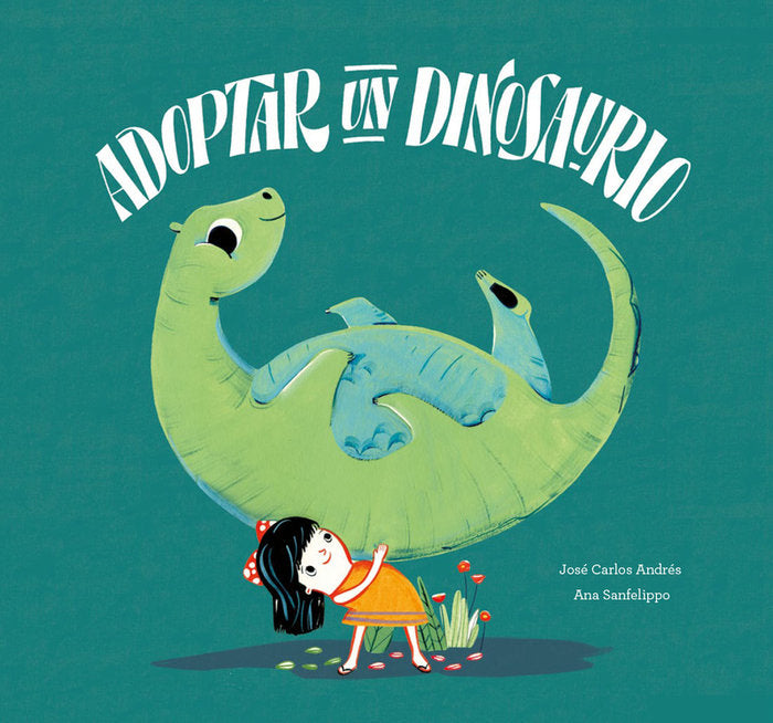 Adoptar a un dinosaurio, de José Carlos Andrés | portada del libro