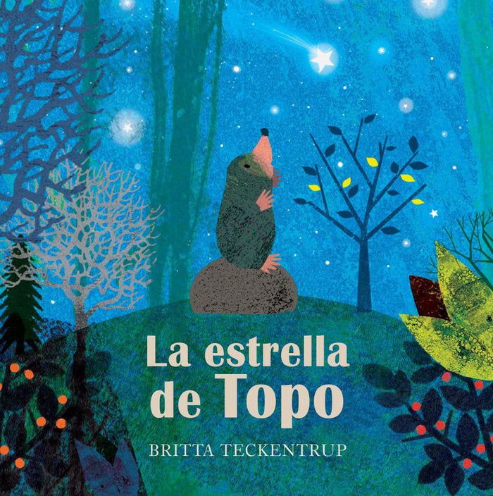 La estrella de topo, de Britta Teckentrup | portada del libro