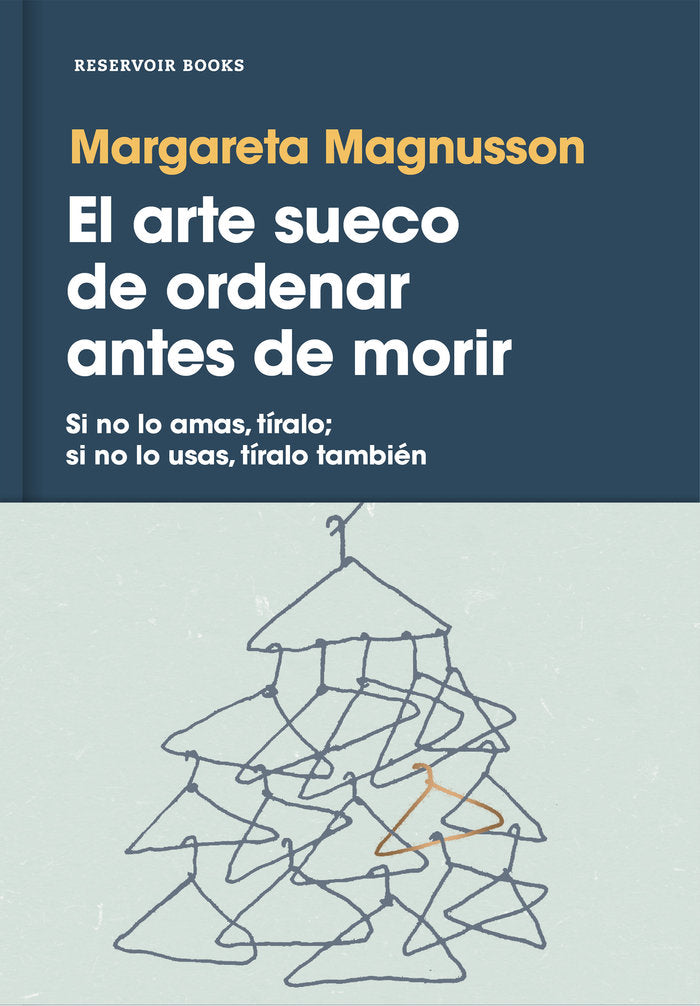 El arte sueco de ordenar antes de morir, de Magnusson, Margareta | portada del libro