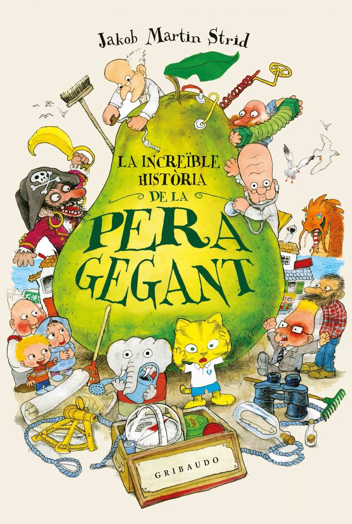 INCREÏBLE HISTÒRIA DE LA PERA GEGANT, LA, de Martin Strid | portada del libro