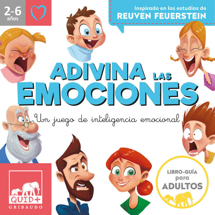 Adivina las emociones, de Varios autores | portada del libro