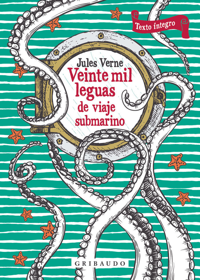 20.000 leguas de viaje submarino, de VERNE, JULIO | portada del libro