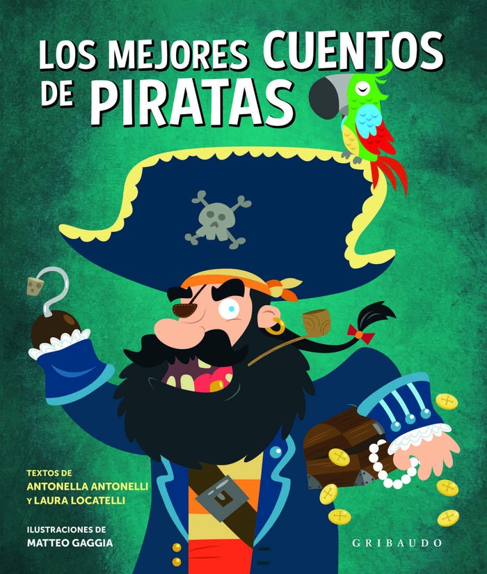 Los mejores cuentos de piratas, de Antonelli, Antonella | portada del libro