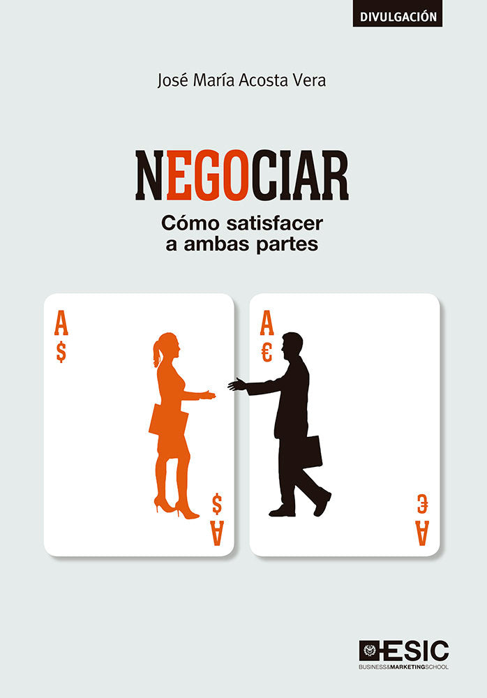 Negociar, de Acosta Vera, José María | portada del libro