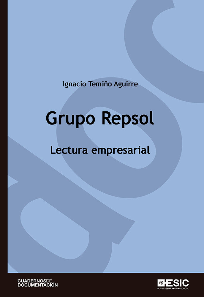 Grupo Repsol, de Temiño Aguirre, Ignacio | portada del libro