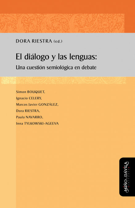 El diálogo y las lenguas, de Riestra (argentina) | portada del libro