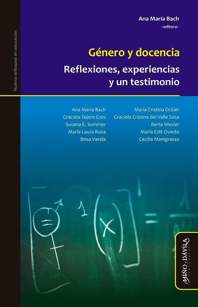 Género y docencia, de Bach (argentina) | portada del libro