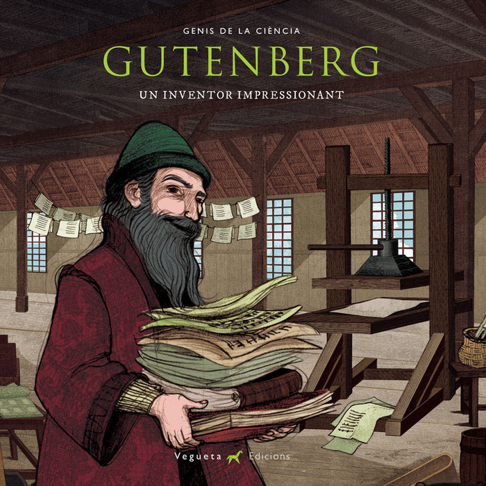 Gutenberg, de Vegueta Edicions | portada del libro
