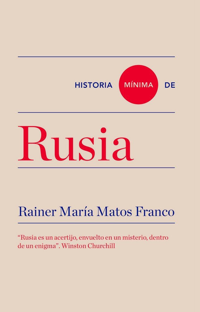 Historia mínima de Rusia, de Matos Franco, Rainer María | portada del libro