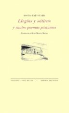 ELEGÍAS Y SÁTIRAS, de KOSTAS KARYOTAKIS | portada del libro