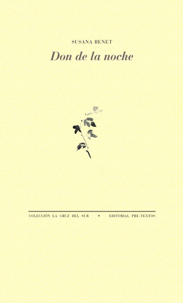 DON DE LA NOCHE, de Benet | portada del libro