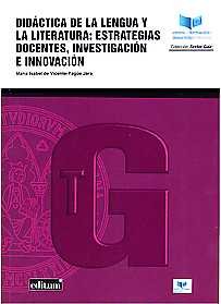 Didáctica de la lengua y la literatura, de de Vicente-Yagüe Jara | portada del libro