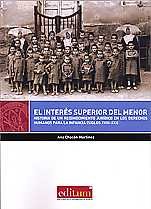 El Interés Superior del Menor, de CHACÃ“N MARTÃNEZ, ANA | portada del libro