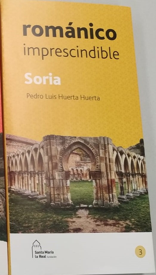 Soria Románico imprescindible, de Huerta Huerta, Pedro Luis | portada del libro