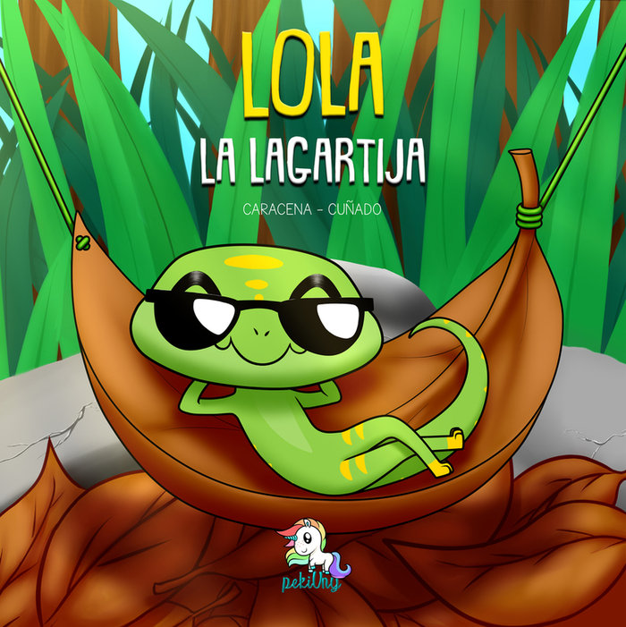 Lola la lagartija, de Cuñado, Caracena | portada del libro