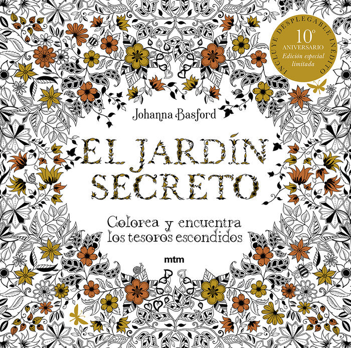 EL JARDIN SECRETO. EDICION ESPECIAL LIMITADA DECIMO ANIVERSARIO, de BASFORD | portada del libro