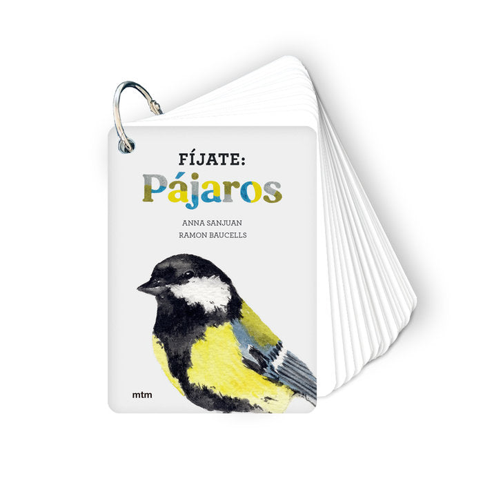 FIJATE: PAJAROS, de AA.VV. | portada del libro