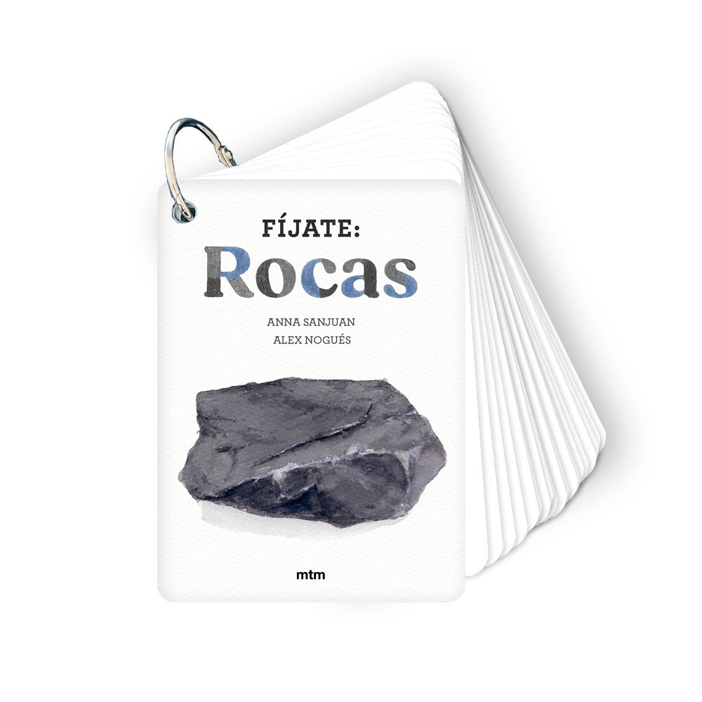 FIJATE: ROCAS, de SANJUAN LLORENS, ANNA | portada del libro