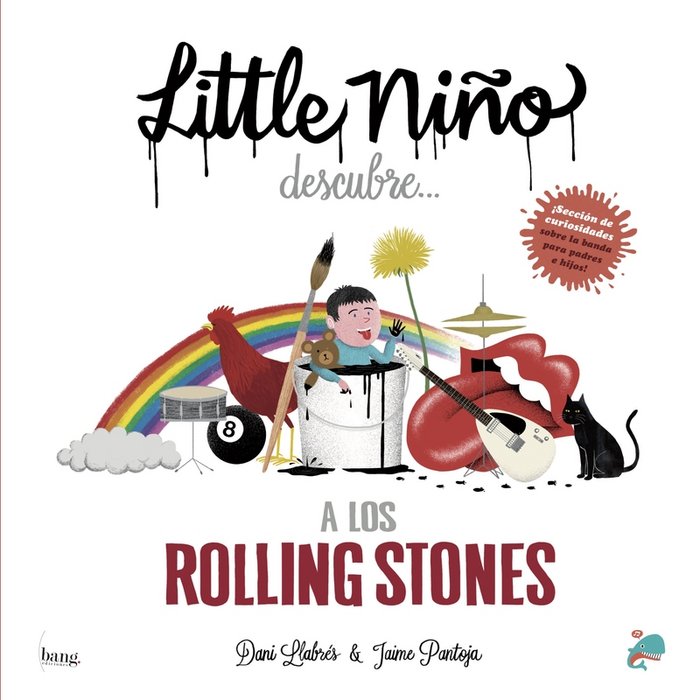 LITTLE NIñO DESCUBRE A LOS ROLLING STONES, de LLABRéS, DANI | portada del libro