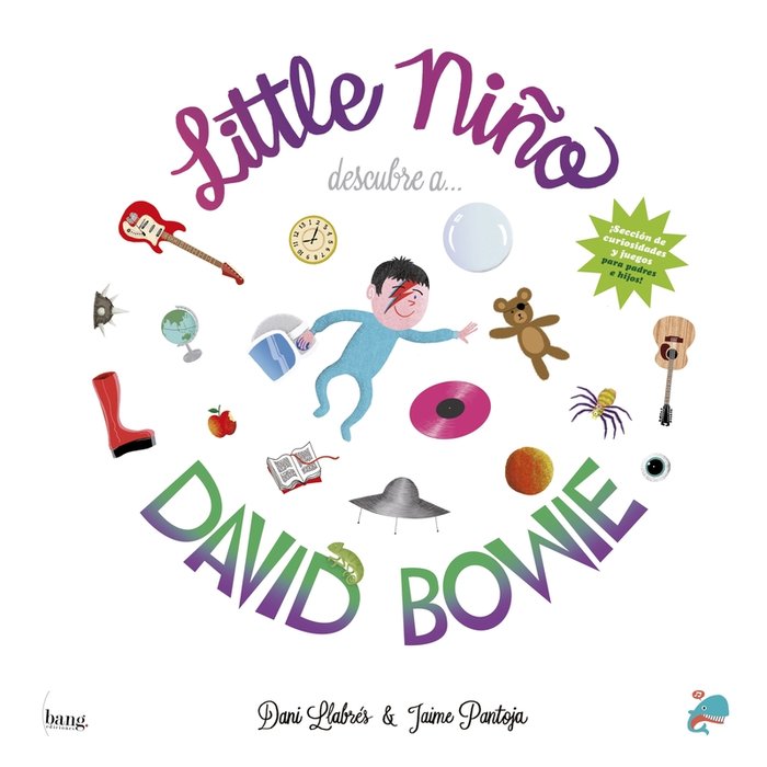 Little niño descubre a David Bowie, de LLABRES | portada del libro
