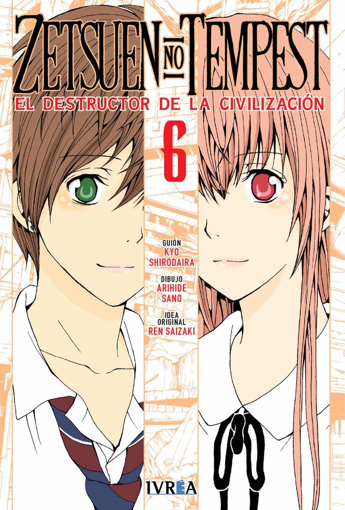 Zetsuen no Tempest 6, de Kyo Shirodaira | portada del libro