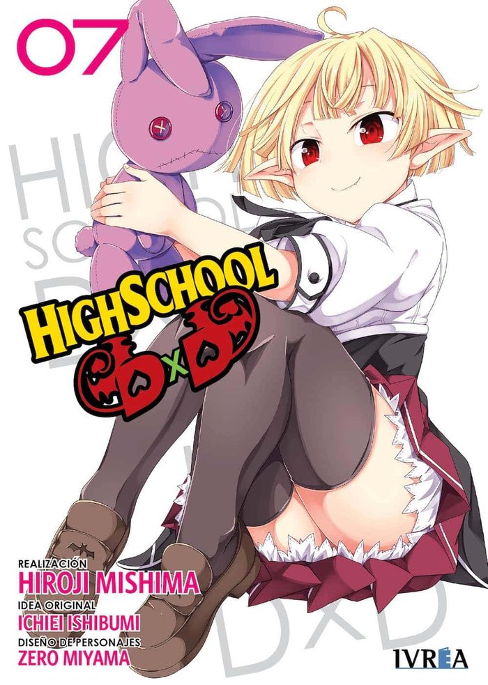 HighSchool DxD 7, de Hiroji Mishima | portada del libro