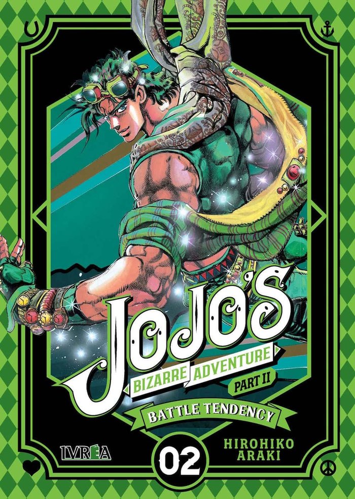 Jojo's Bizarre Adventure Parte 1: Battle Tendency 2, de Hirohiko Araki | portada del libro
