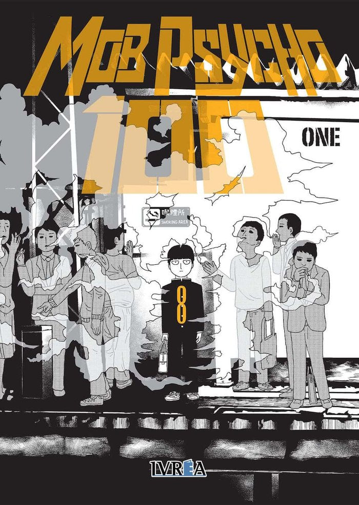 Mob Psycho 100 8, de ONE | portada del libro