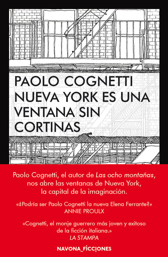 Nueva York es una ventana sin cortinas, de Cognetti | portada del libro