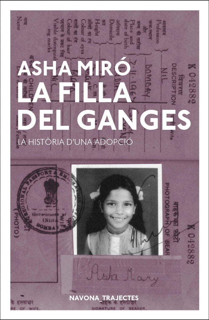 La filla del Ganges, de Miró | portada del libro