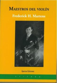 Maestros del violín, de H. Martens, Frederick | portada del libro
