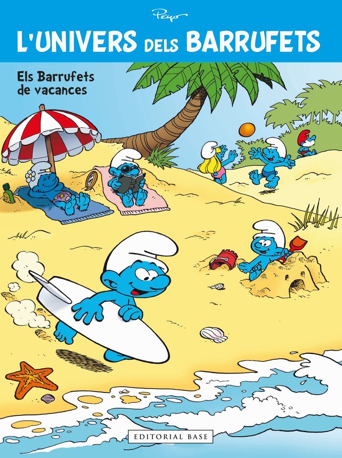 Els Barrufets fan vacances, de Culliford, Pierre | portada del libro