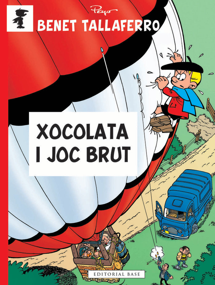 Xocolata i joc brut, de Peyo | portada del libro