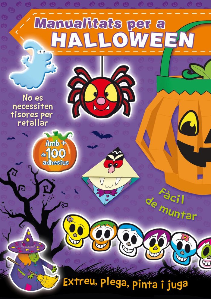 Manualitats per Halloween 1, de Cortina, Gabriel | portada del libro