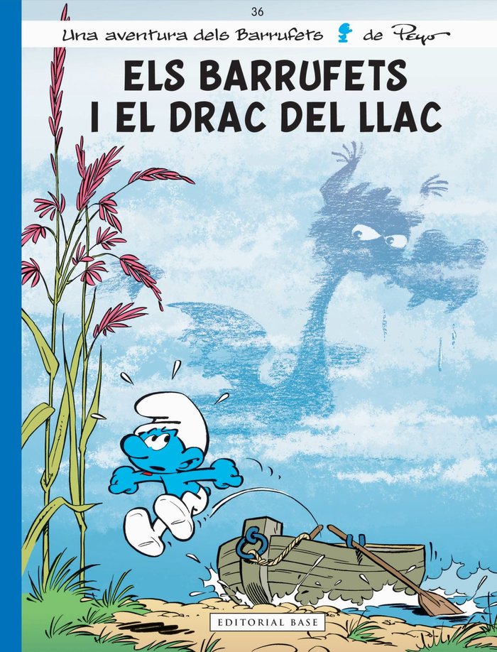 Els Barrufets i el drac del llac, de Culliford, Thierry | portada del libro