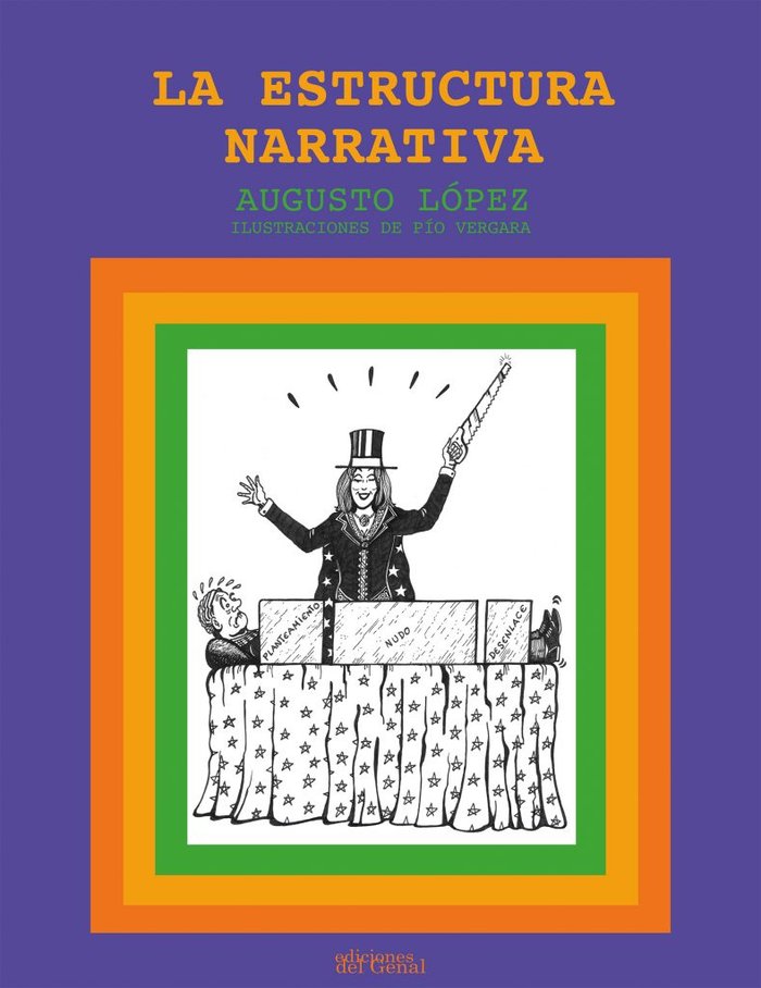 La estructura narrativa, de López | portada del libro