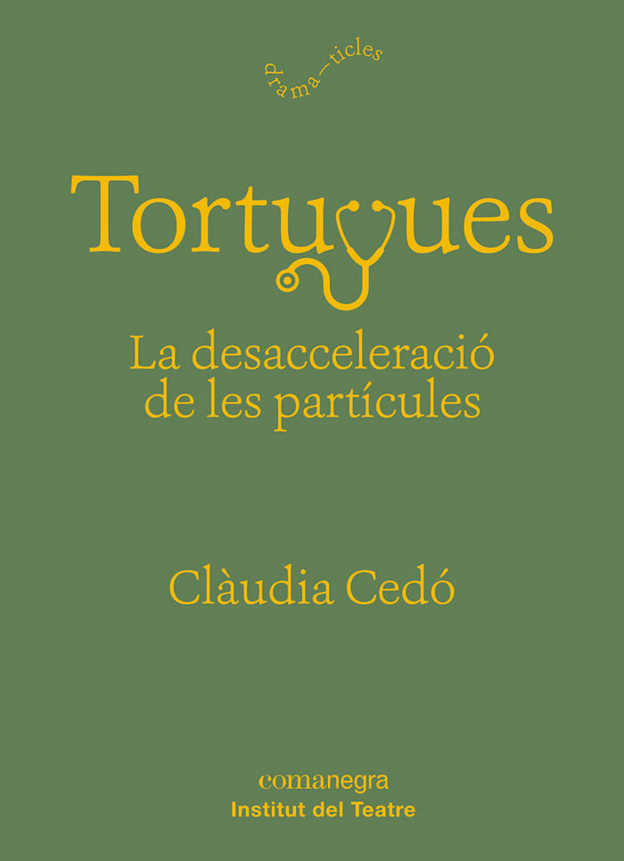 Tortugues: la desacceleració de les partícules, de Cedó Castillo, Clàudia | portada del libro