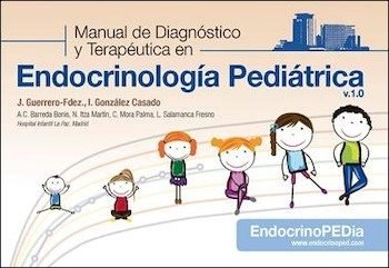 Guía rápida del Manual de diagnóstico y terapéutica en Endocrinología Pediátrica v.1.0, de Guerrero-Fernández | portada del l