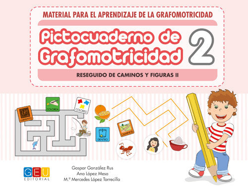 Pictocuaderno de Grafomotricidad 2, de González Rus, Gaspar | portada del libro