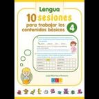 10 sesiones para trabajar los contenidos básicos 4, de José Martínez Romero | portada del libro
