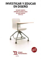 Investigar y educar en diseño, de Ricard Huerta | portada del libro