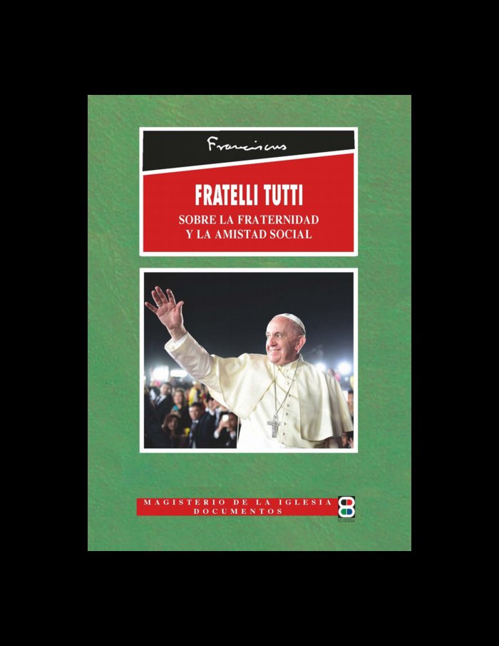 FRATELLI TUTTI, de Papa Francisco | portada del libro