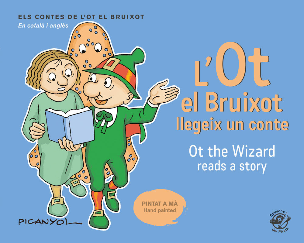 L'Ot el Bruixot llegeix un conte - Ot the wizard reads a story, de Martínez Picanyol, Josep Lluís | portada del libro
