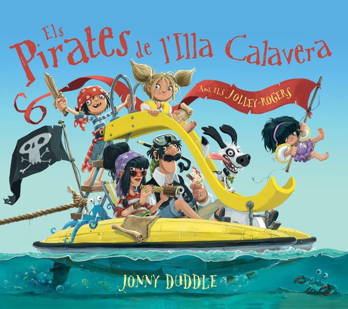 Els pirates de l'Illa Calavera, de Duddle, Jonny | portada del libro
