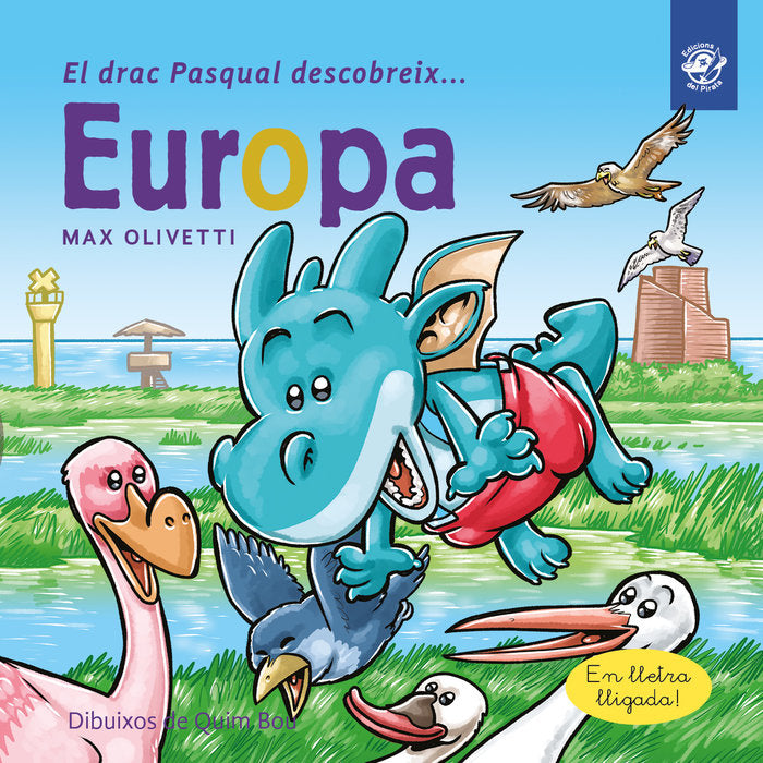 El drac Pasqual descobreix Europa, de Olivetti, Max | portada del libro