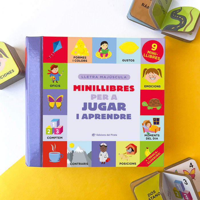 Minillibres per a jugar i aprendre, de UTKINA, OLGA | portada del libro