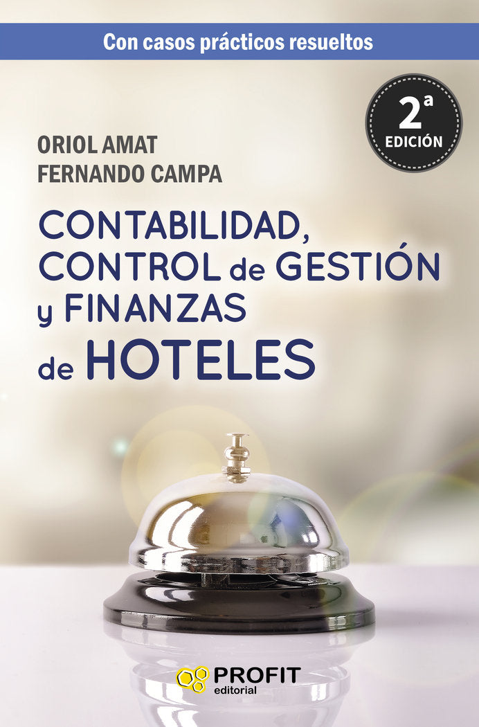 Contabilidad, control de gestión y finanzas de hoteles, de Amat Salas, Oriol | portada del libro
