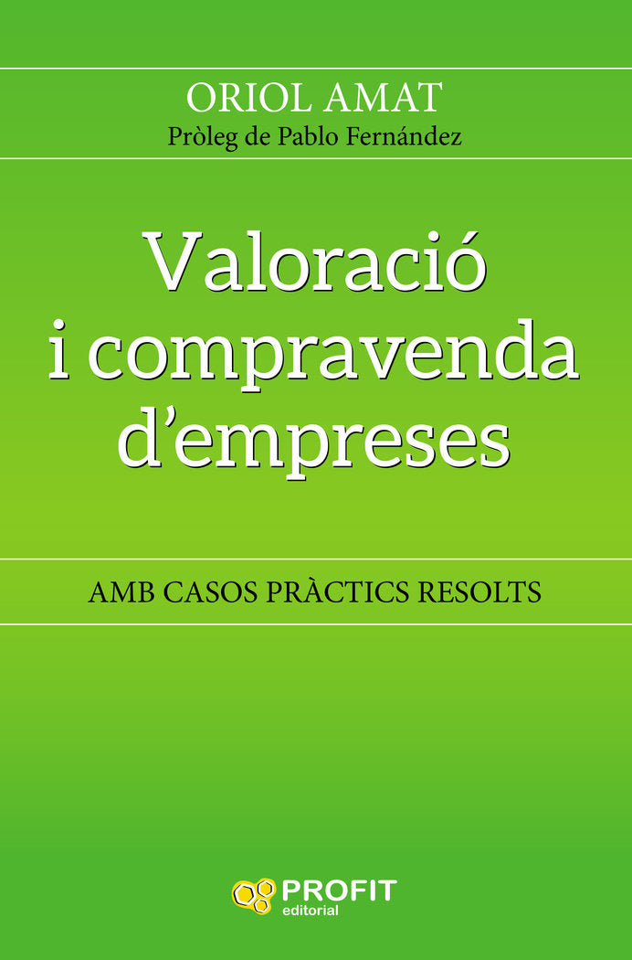 Valoració i compravenda d' empreses, de Amat Salas, Oriol | portada del libro
