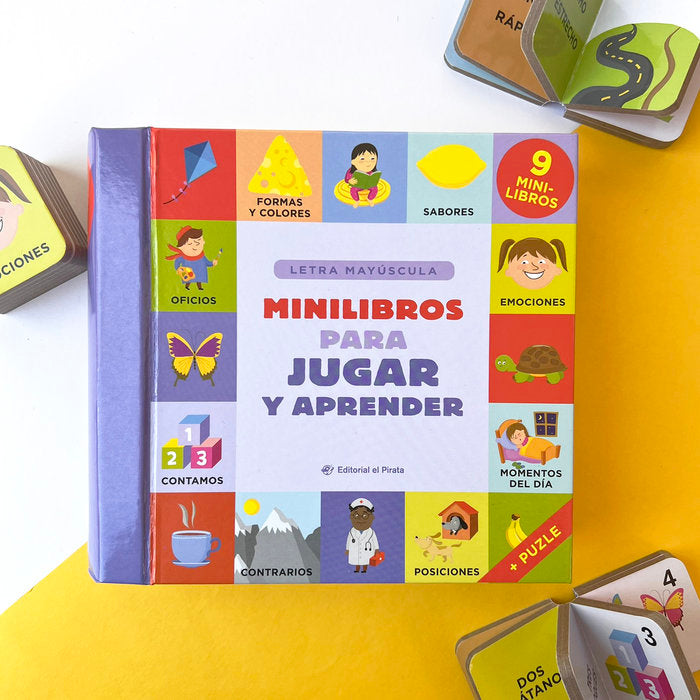 MINILIBROS PARA JUGAR Y APRENDER, de AA.VV. | portada del libro