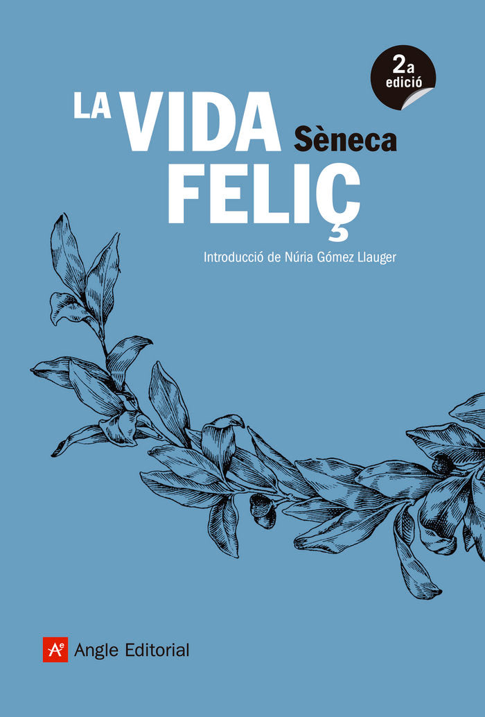 La vida feliç, de Sèneca, Luci Anneu | portada del libro